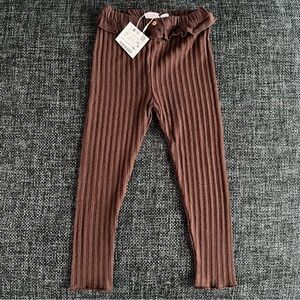 NWT Zara Toddler Leggings Size 3-4